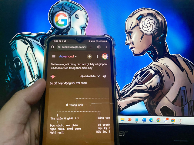 Gemini 1.5pro trả lời câu hỏi của người dùng dưới dạng sơ đồ chỉ trong vài giâyẢnh AI: Lê Tỉnh Gemini 1.5pro trả lời câu hỏi của người dùng dưới dạng sơ đồ chỉ trong vài giâyẢnh AI: Lê Tỉnh