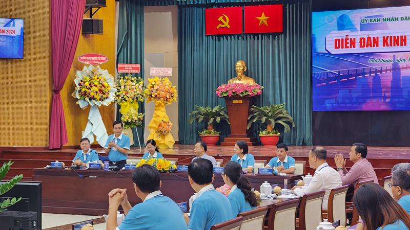 Quận Phú Nhuận kết nối doanh nghiệp thực hiện chuyển đổi số qua Diễn đàn Kinh tế số năm 2024