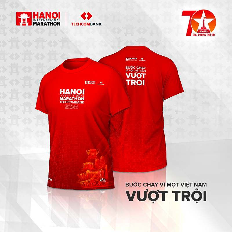 Giải marathon Hà Nội Techcombank ra mắt bộ vật phẩm phiên bản đặc biệt