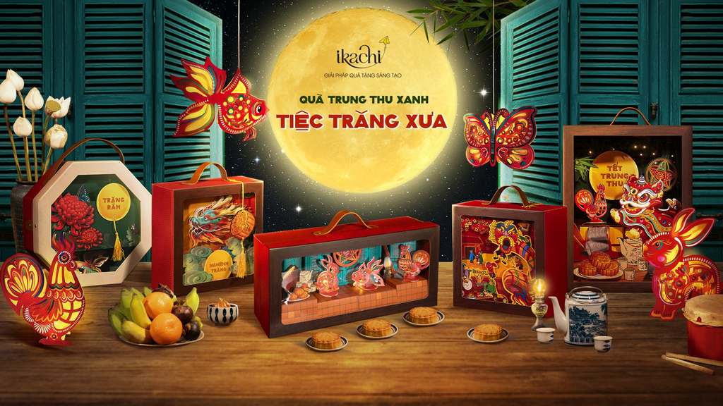 Ikachi: Thổi hồn Trung thu xưa vào quà Trung thu xanh