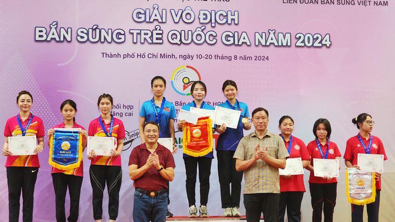 Khai mạc Giải vô địch Bắn súng Trẻ Quốc Gia Năm 2024