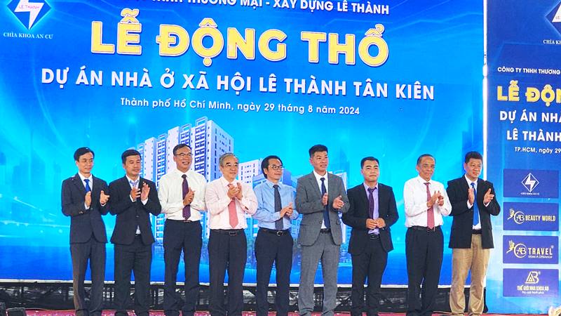 Dự án NOXH Lê Thành Tân Kiên chính thức được khởi công xây dựng