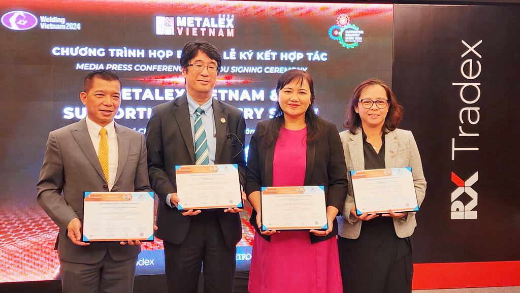 Sắp diễn ra Triển lãm quốc tế “METALEX Vietnam 2024” và “Supporting Industry Show 2024 – Triển lãm công nghiệp hỗ trợ”