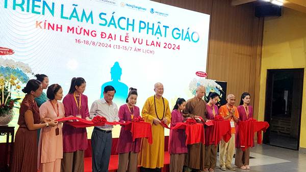 Triển lãm sách Phật giáo kính mừng đại lễ Vu Lan 2024
