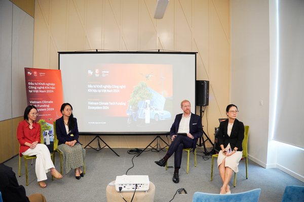 Công bố Báo cáo Đầu tư Khởi nghiệp Công nghệ Khí hậu tại Việt Nam 2024