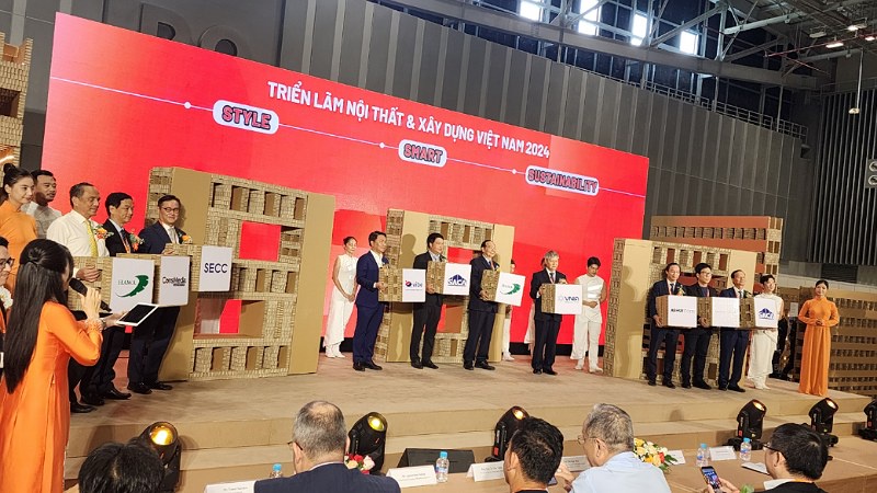 Khai mạc triển lãm nội thất và xây dựng Việt Nam 2024