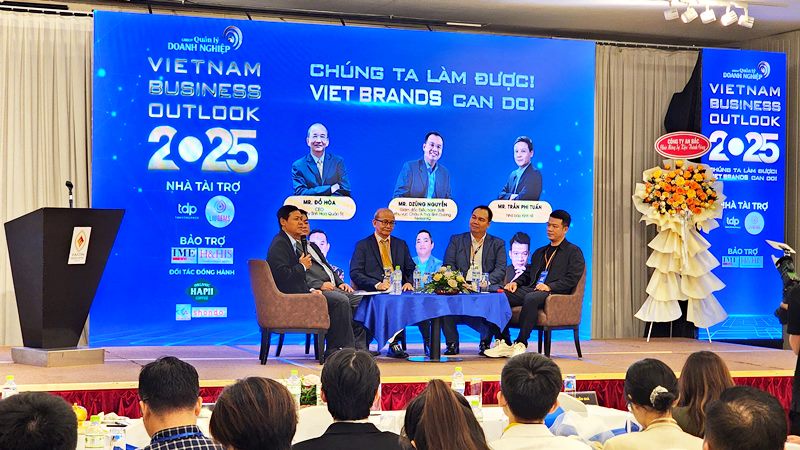 Vietnam Business Outlook 2025 – Việt Brands Can Do thích ứng và đổi mới