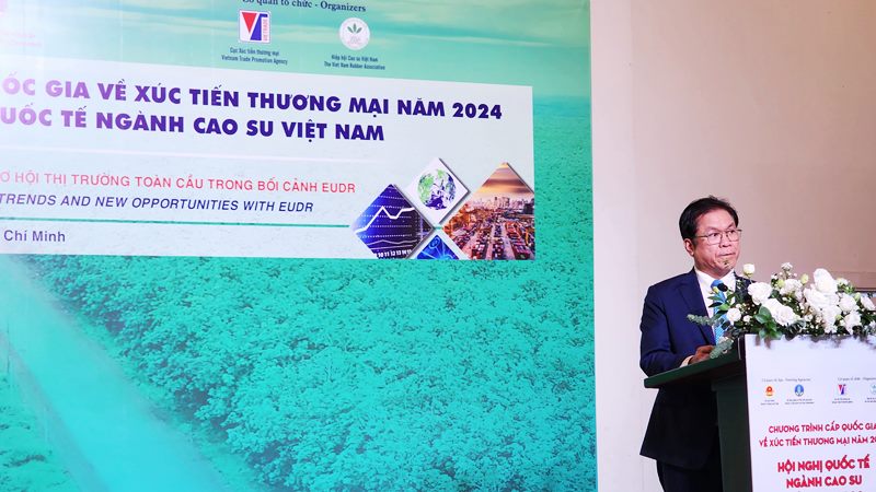 Kim ngạch xuất khẩu cao su năm 2024 ước đạt khoảng 10,2 tỷ USD
