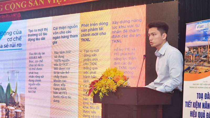 Thúc đẩy tiết kiệm năng lượng trong ngành công nghiệp Việt Nam
