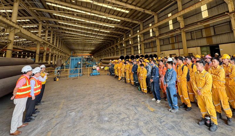 PV GAS PIPE khởi động năm mới, quyết tâm hoàn thành vượt mục tiêu 2025