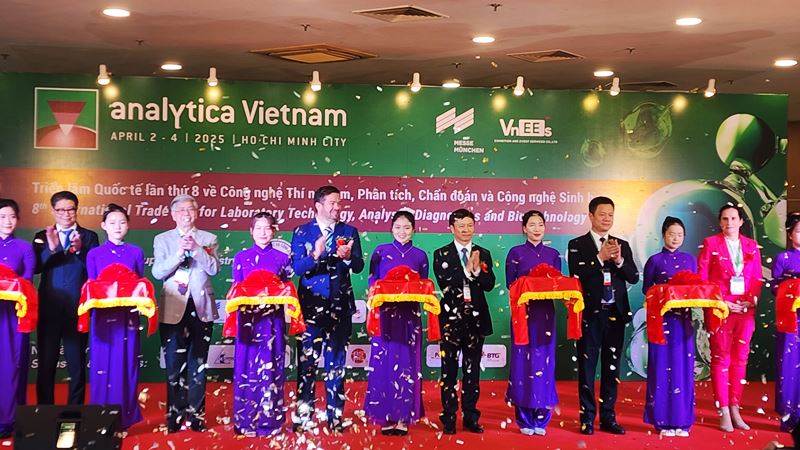 Nhiều giải pháp công nghệ mới trình diễn tại Analytica Vietnam 2025