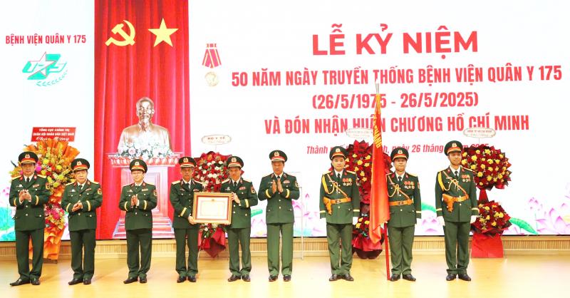 Bệnh viện Quân y 175 kỷ niệm 50 năm ngày thành lập