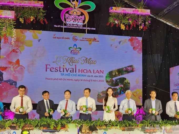 Festival Hoa lan TP Hồ Chí Minh lần 3: hành trình kết nối văn hóa và thương mại