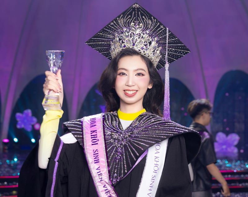 Vương miện Hoa khôi Sinh viên Việt Nam 2024 thuộc về nữ sinh Đại học Y Hà Nội