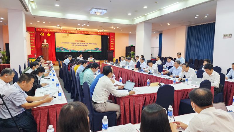 Lấy ý kiến góp ý dự án Luật sửa đổi, bổ sung một số điều của Luật Chuyển giao công nghệ