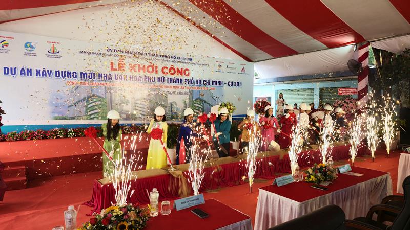 TP.HCM khởi công dự án xây mới Nhà Văn hóa Phụ nữ – cơ sở 1
