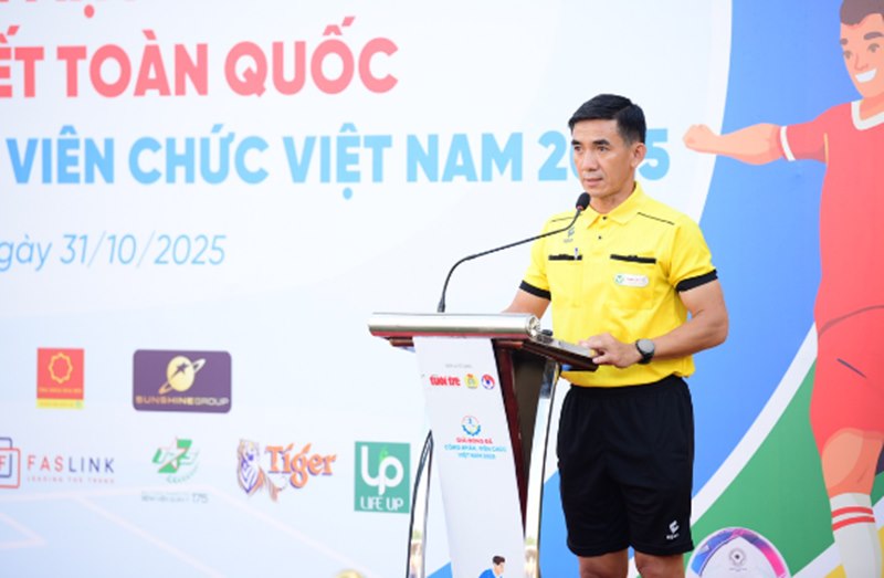 16 đội bóng dự tranh Vòng chung kết toàn quốc Giải bóng đá công nhân, viên chức Việt Nam 2025